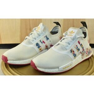 Adidas NMD R1 x Her Studio London Women Shoes Size 7 Floral White Sneakers